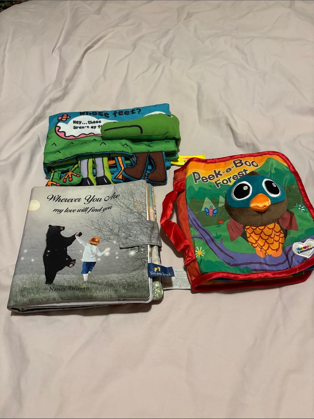 Lamaze Peek-a-Boo Forest Plush Book - Multicolor